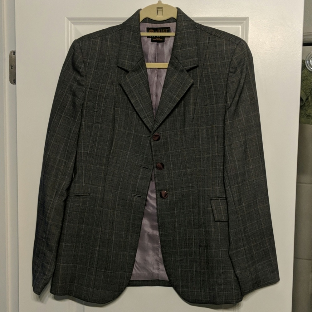 Ariat Gray Riding Show Coat